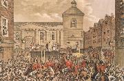 Thomas Pakenham Thomas Street,Dubli the Scene of Rober Emmet-s execution in 1803 china oil painting reproduction